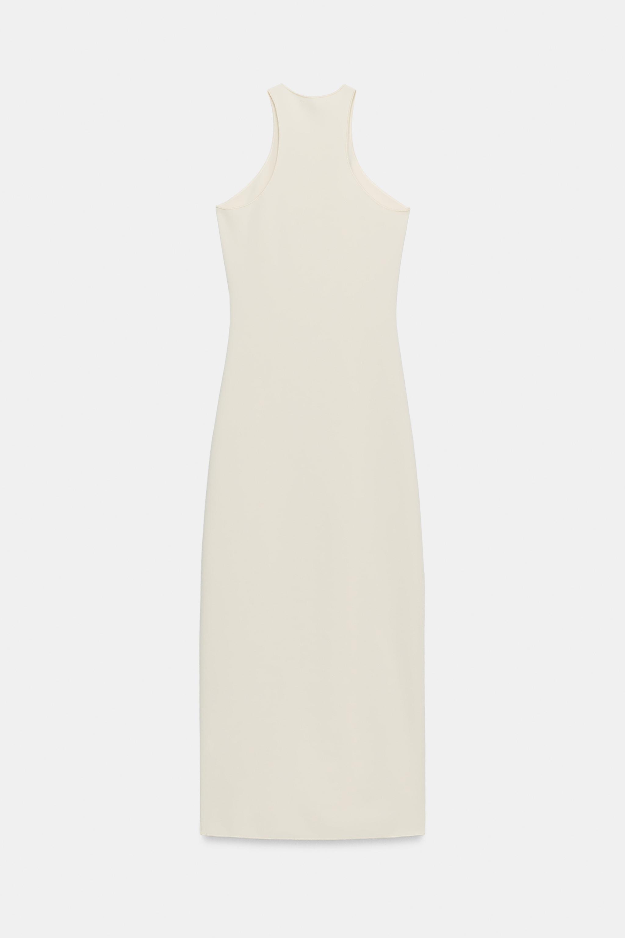 STRETCH HALTER DRESS